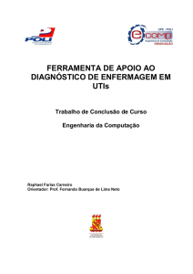 FERRAMENTA DE APOIO AO DIAGNÓSTICO DE ENFERMAGEM