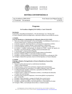 HC II09-10 - Universidade Católica Portuguesa