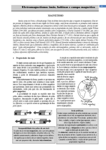 Eletromagnetismo: imãs, bobinas e campo magnético