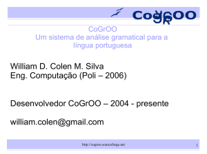 Desenvolvedor CoGrOO - CCSL IME-USP