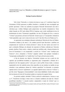 VIESENTEINER, Jorge Luiz. Nietzsche e a vivência de tornar