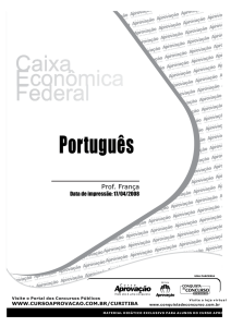 Português - Curso Aprovação