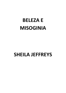 BELEZA E MISOGINIA SHEILA JEFFREYS
