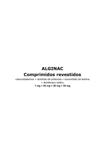 ALGINAC Comprimidos revestidos