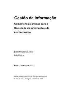 Texto sobre o excesso de informação v.2002