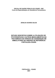 Estudo Descritivo Sobre a Utilização de Fioterápicos e Outros