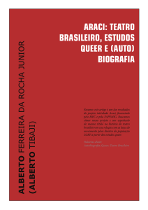 araci: teatro brasileiro, estudos queer e (auto) biografia