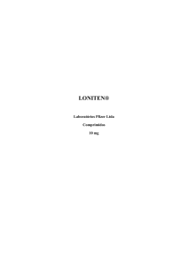 loniten - Anvisa