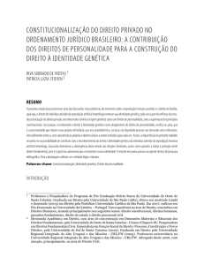 Constitucionalização do direito privado