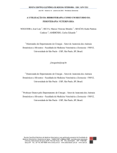 A UTILIZAÇÃO DA HIDROTERAPIA COMO UM RECURSO DA