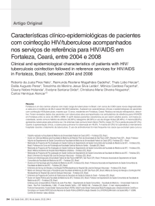 Características clínico-epidemiológicas de pacientes com