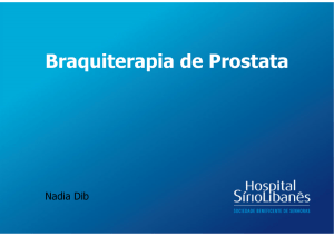 Braquiterapia de Prostata