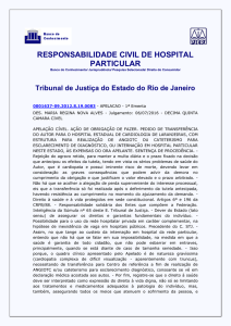 Responsabilidade Civil de Hospital Particular