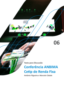 Conferência ANBIMA Cetip de Renda Fixa