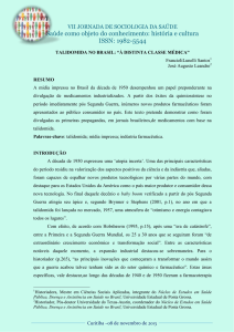 Talidomida no Brasil: “À Distinta Classe Médica”