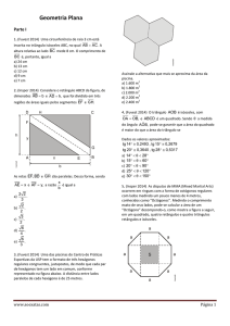 ExerciciosGeometria PlanaXX