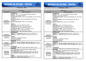 4º Bimestre - 2016 4º Bimestre