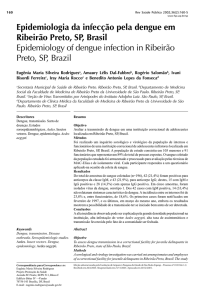 Epidemiologia da infecção pela dengue em Ribeirão Preto, SP
