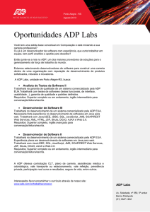 Oportunidades ADP Labs