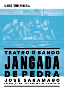 de pedra - Teatro O Bando