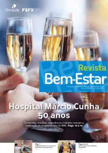 Hospital Márcio Cunha 50 anos