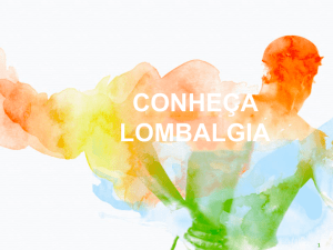 conheça lombalgia - Choose your language | Know Pain