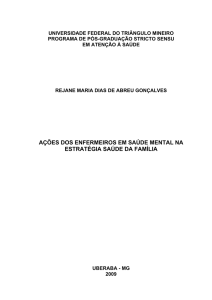 ações dos enfermeiros em saúde mental na - BDTD