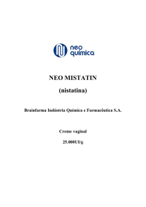 NEO MISTATIN (nistatina)