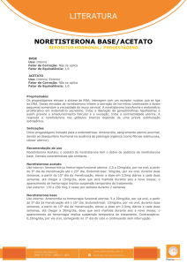 Noretisterona Base