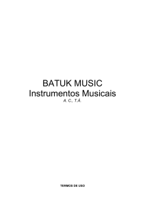 BATUK MUSIC Instrumentos Musicais