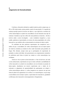 5 Julgamento de Gramaticalidade - DBD PUC-Rio