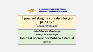 HIV cura 2015 - Sociedade Paulista de Infectologia