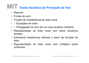 Teoria Acústica da Produção da Voz - mit