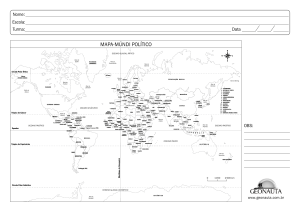 mapa-múndi político