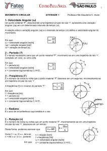 Baixar o arquivo - Prof. Me. Claudemir Claudino Alves