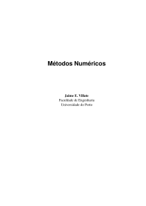 Métodos Numéricos