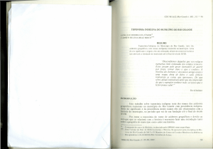 TOPONIMIA INDlGENA DO MUNlcfPIO DO RIO GRANDE RESUMO
