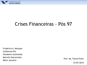 Crises do Mercado Financeiro - Stoa Social