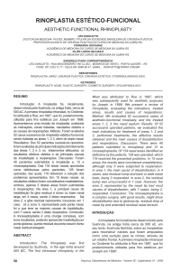 rinoplastia estético-funcional - Associação Catarinense de Medicina