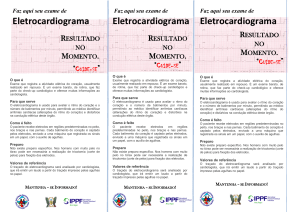 Brochura de Eletrocardiograma
