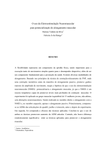 O uso da Eletroestimulação Neuromuscular para potencialização do