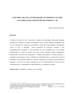 algumas reflexões sobre o território enquanto condição