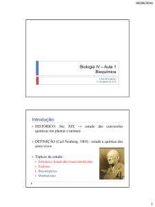 Carboidratos e Lipídeos - Laboratório de Biologia