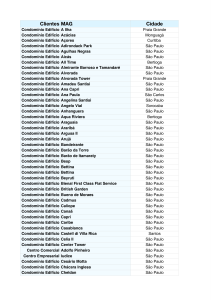 Relação de Clientes MAG