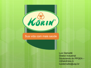Estudo de caso: Korin Agropecuária Ltda