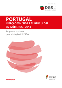 Portugal - Infeção VIH/SIDA em números - 2013