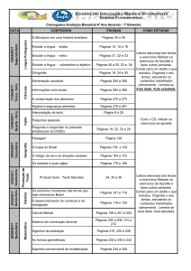 DATA CONTEÚDOS PÁGINAS COMO ESTUDAR O Minotauro em