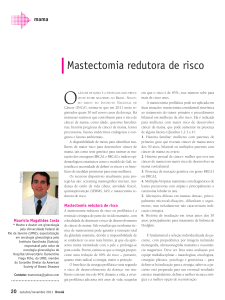 Mastectomia redutora de risco