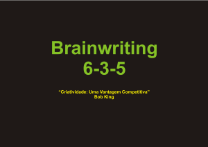 Brainwriting - Carlos Righi