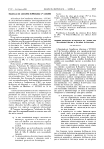 Resolução do Conselho de Ministros nº 110/2003